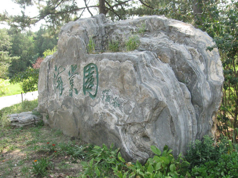 山石