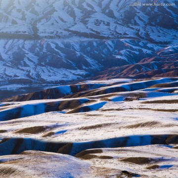 高原 初雪