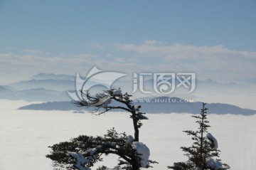 峨眉山金顶云海