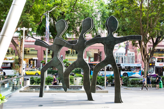 新加坡 城市雕塑