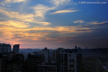 晚霞 重庆 日落