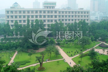 重庆大学教学楼俯瞰
