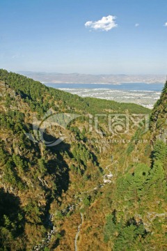 苍山风光步行游览山路