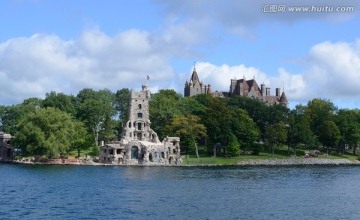 美国千岛湖风光