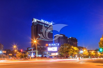 宁波滨江商业广场 夜景