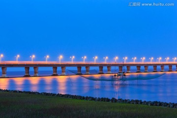 东海大桥夜色