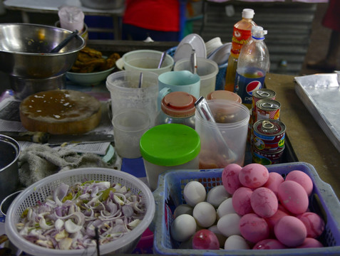 泰国餐馆食材和调味品