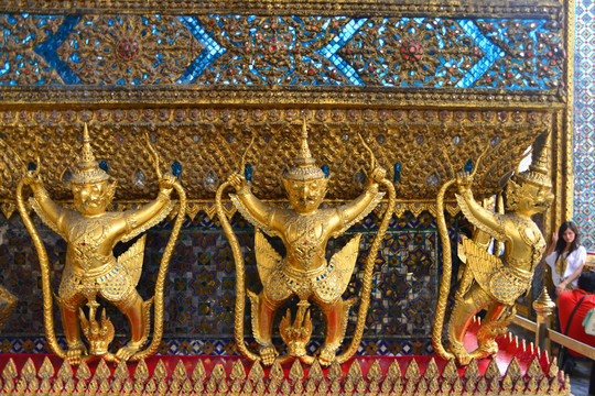 玉佛寺雕塑
