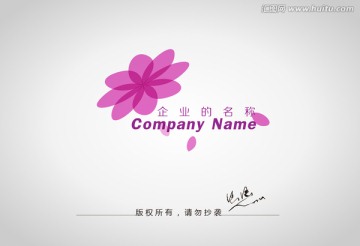 logo 花卉logo