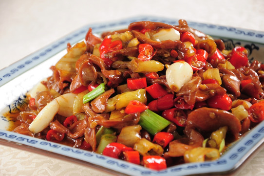 酸辣鸡杂