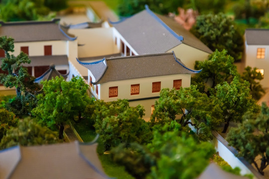 江南园林模型