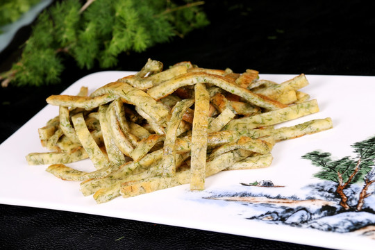 小炒茴香饼