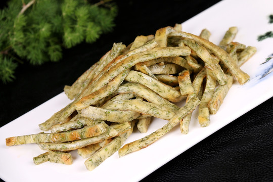 小炒茴香饼