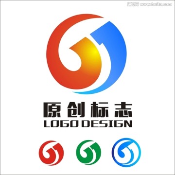 公司标志 logo设计 G字母