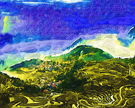 山水画