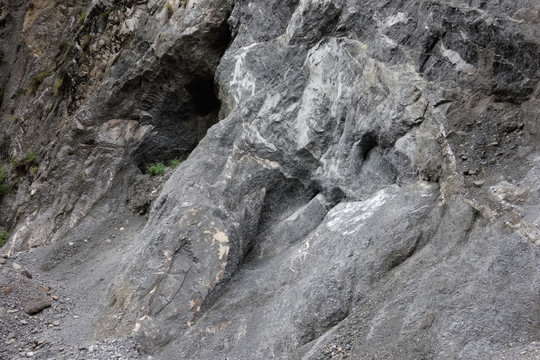 风化的沉积岩地貌