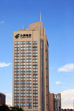 西安 城市风光 高新区建筑