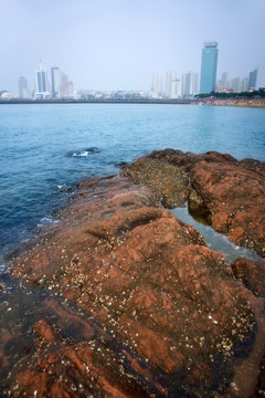 青岛海滩