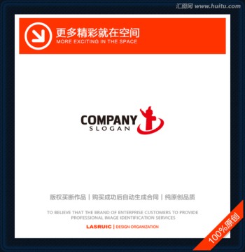 logo设计 标志 华表