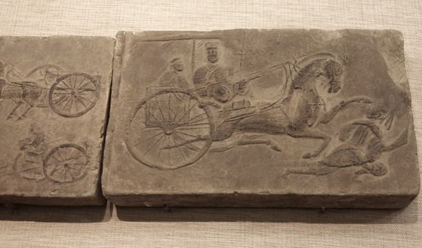 汉砖 高清文物摄影 画像砖