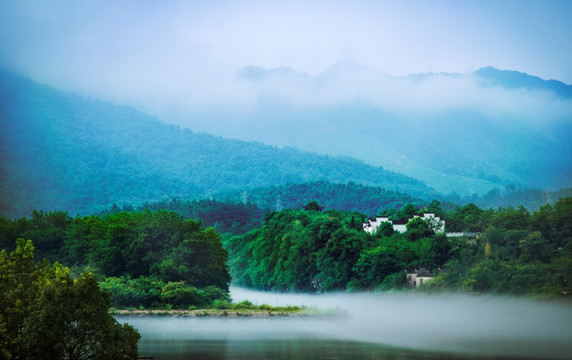 桃花潭风光