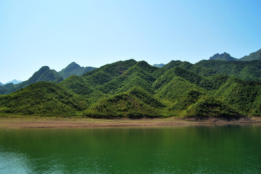 北京密云雾灵山水库