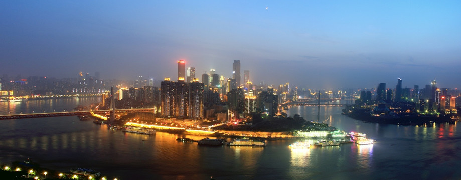 重庆全景 重庆夜景