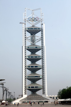 奥运公园的玲珑塔