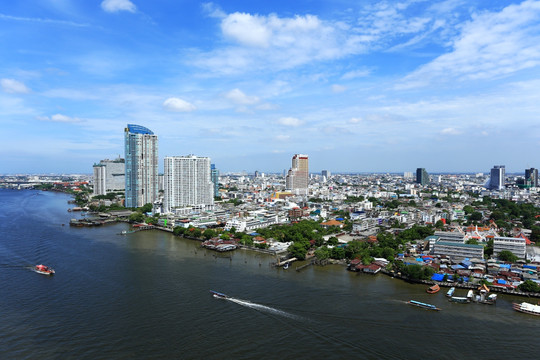 曼谷湄南河风光
