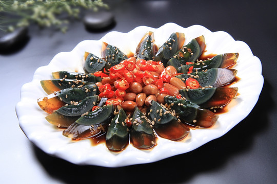 小米椒松花蛋