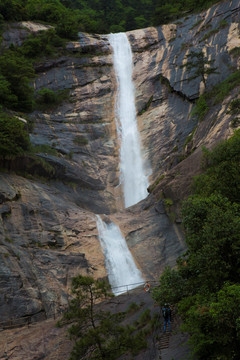 瀑布 溪流 山涧