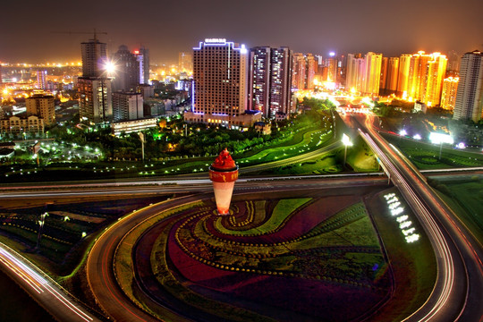 来宾市高速路口（2014年）