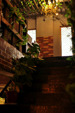 西餐厅楼梯