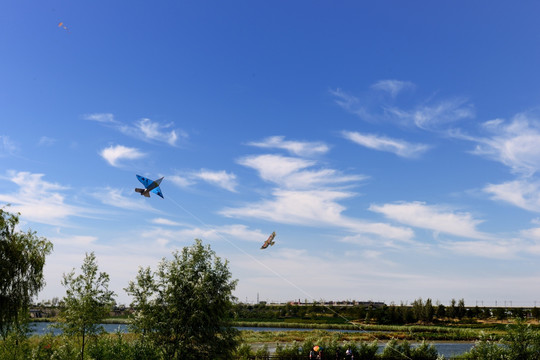 永定河畔宛平湖景观