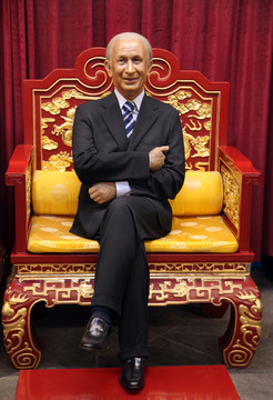 第七任国际奥委会主席萨马兰奇像