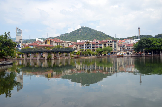 别墅 湖景 别墅小区