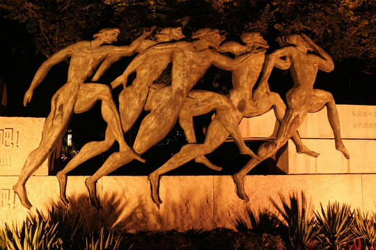 奥运会雕塑