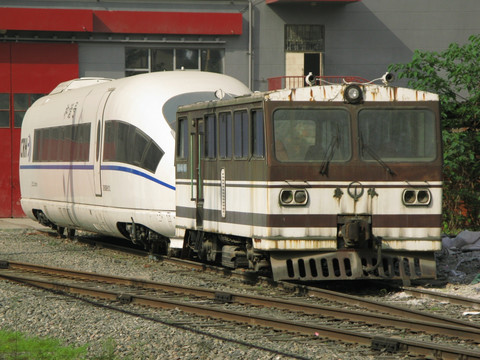 CRH380B试验首车车头