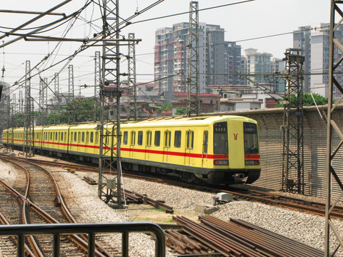 广州地铁1号线西门子列车