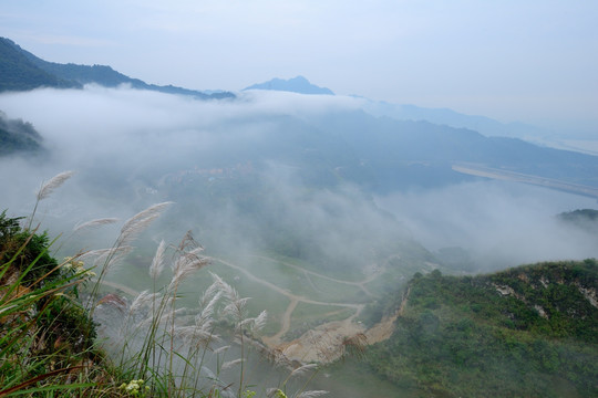 江堰紫坪铺云雾