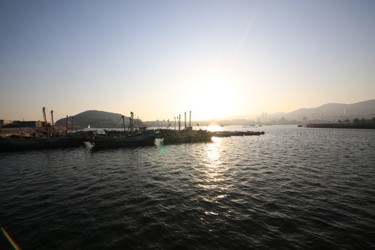 夕阳西下