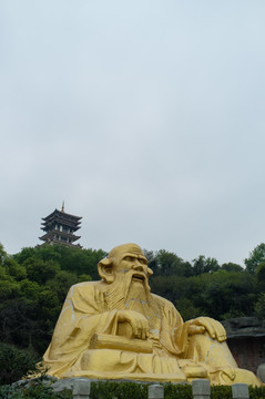 太湖仙岛 老子雕塑