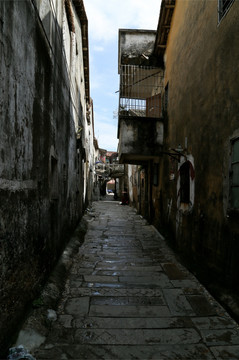 淡水老城 石板巷