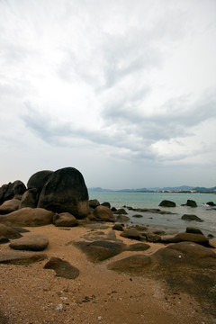 天涯海角 风景区 沙滩 海边