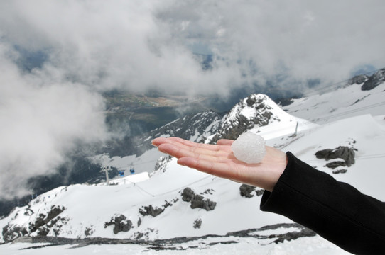 雪山