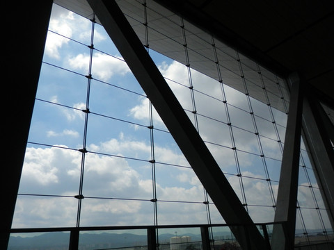 大型建筑 玻璃幕墙
