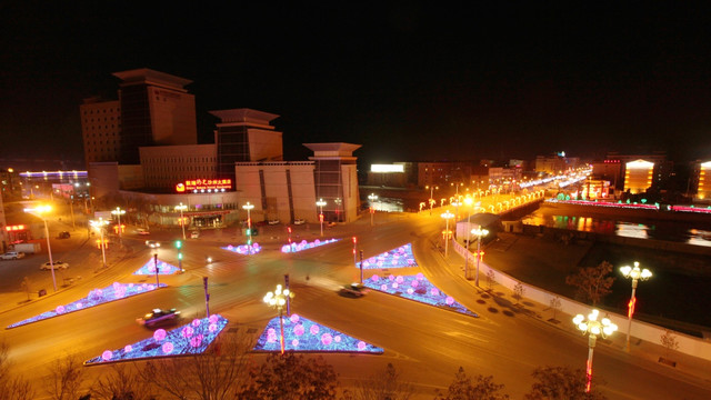 阳光沙洲大酒店夜景