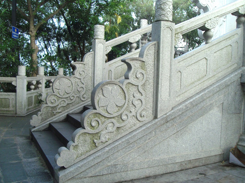 石雕楼梯