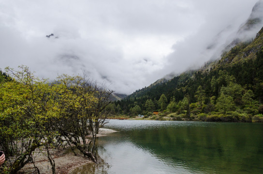 四川毕棚沟景区 高原海子