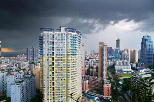 深圳的天空（大雨将至）